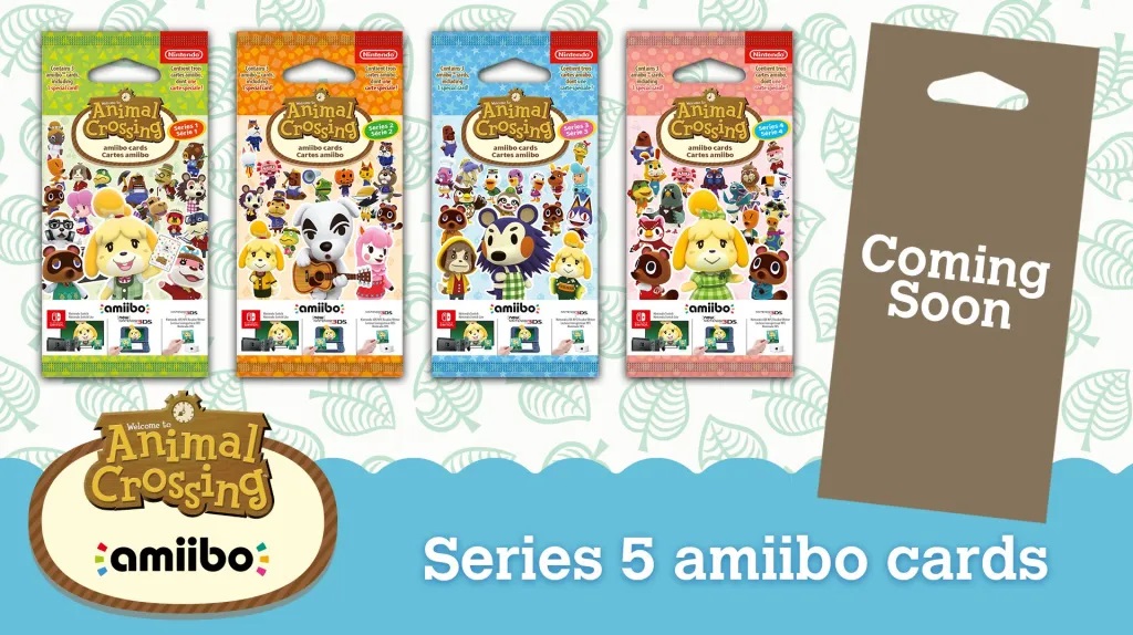 Animal Crossing Series 5 Amiibo Cards