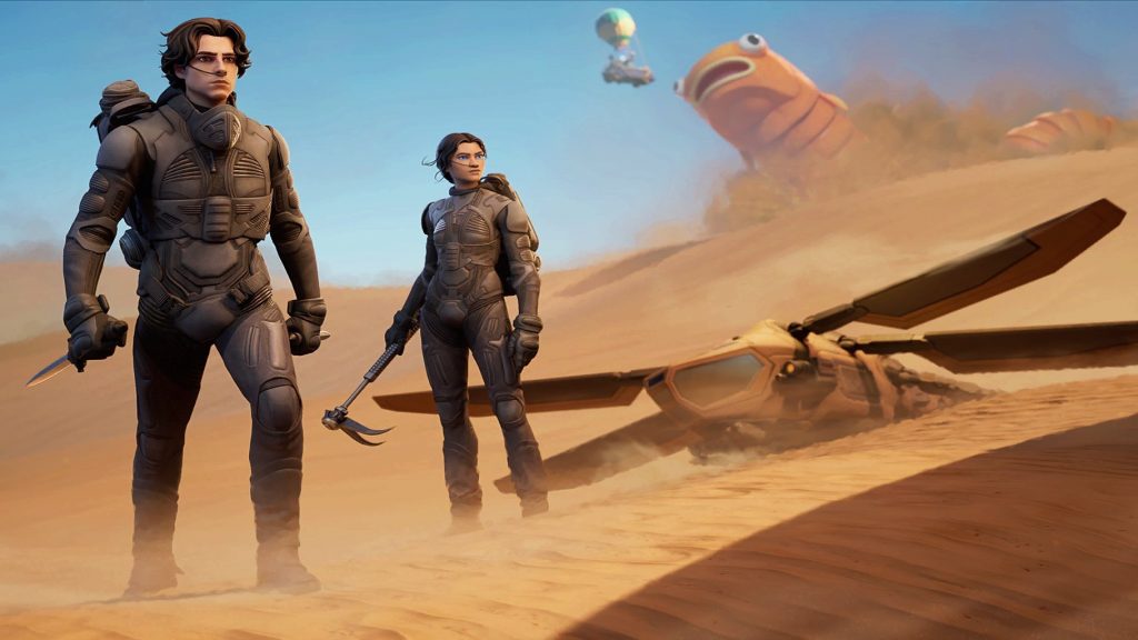 Fortnite x Dune Collaboration: Skins, New Desert Biome, and More - Vimarsana News