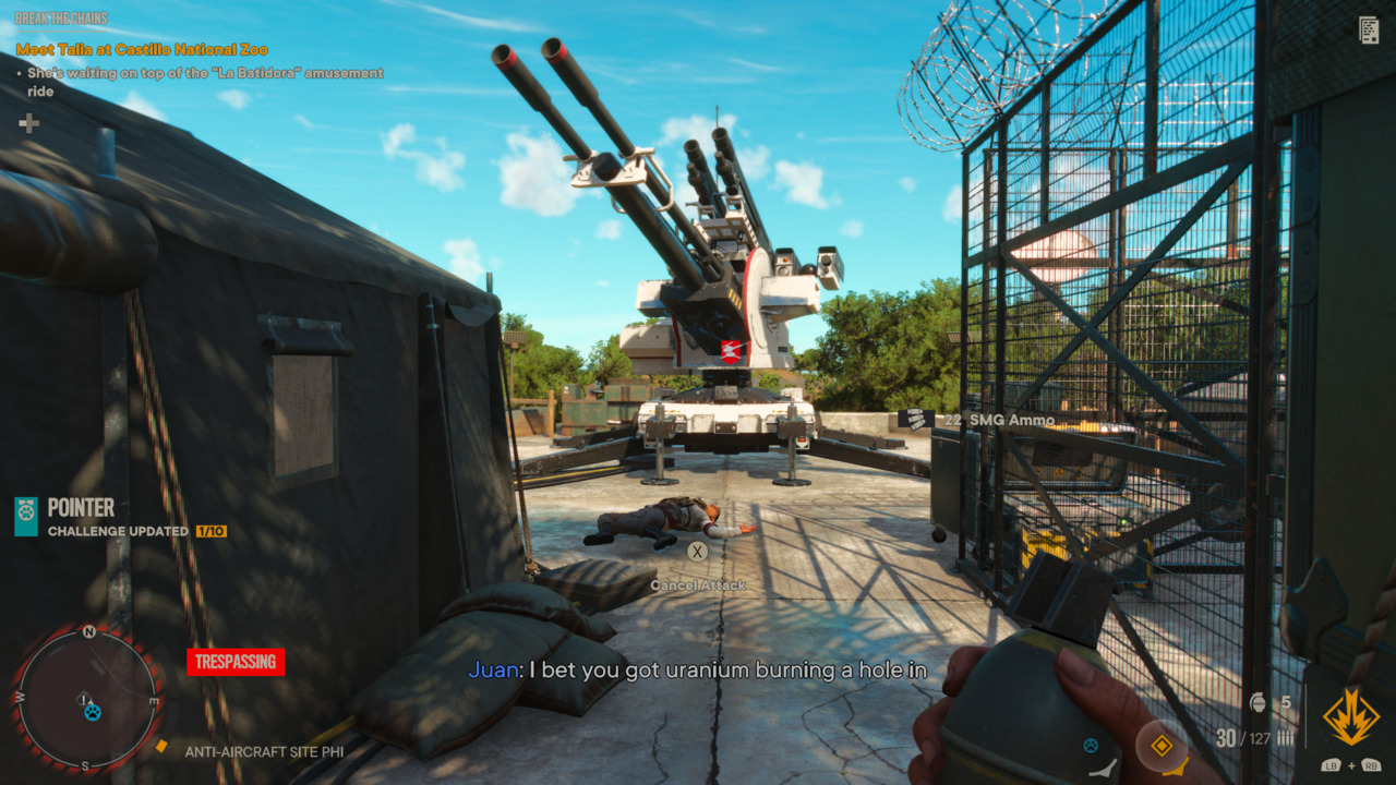 Far Cry 6 Restricted Airspace How to Destroy AntiAircraft Cannons