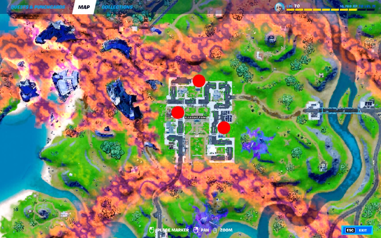 Fortnite-Ghostbusters-Signs-Locations-Map-Pleasant-Park