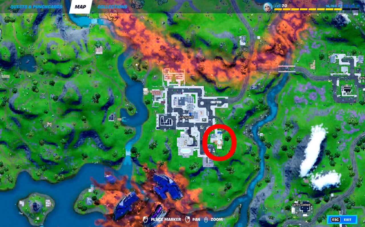 Fortnite-Lazy-Lake-Mini-Puft-Locations-Map