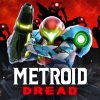 Samus on the cover of Metroid Dread
