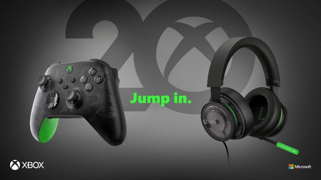 Xbox 20th Anniversary Controller and Headset Revealed - Vimarsana News