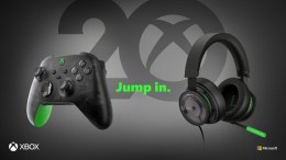 Xbox 20th Anniversary Controller and Headset