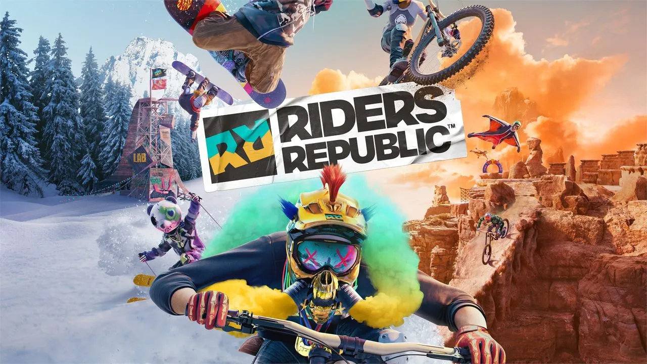 Riders Republic Title art