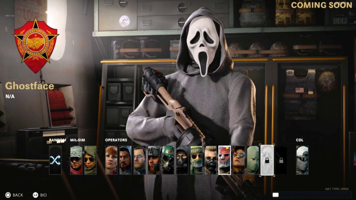 call of duty warzone ghostface