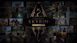 Promotional Image for the Anniversary Edition of Skyrim.