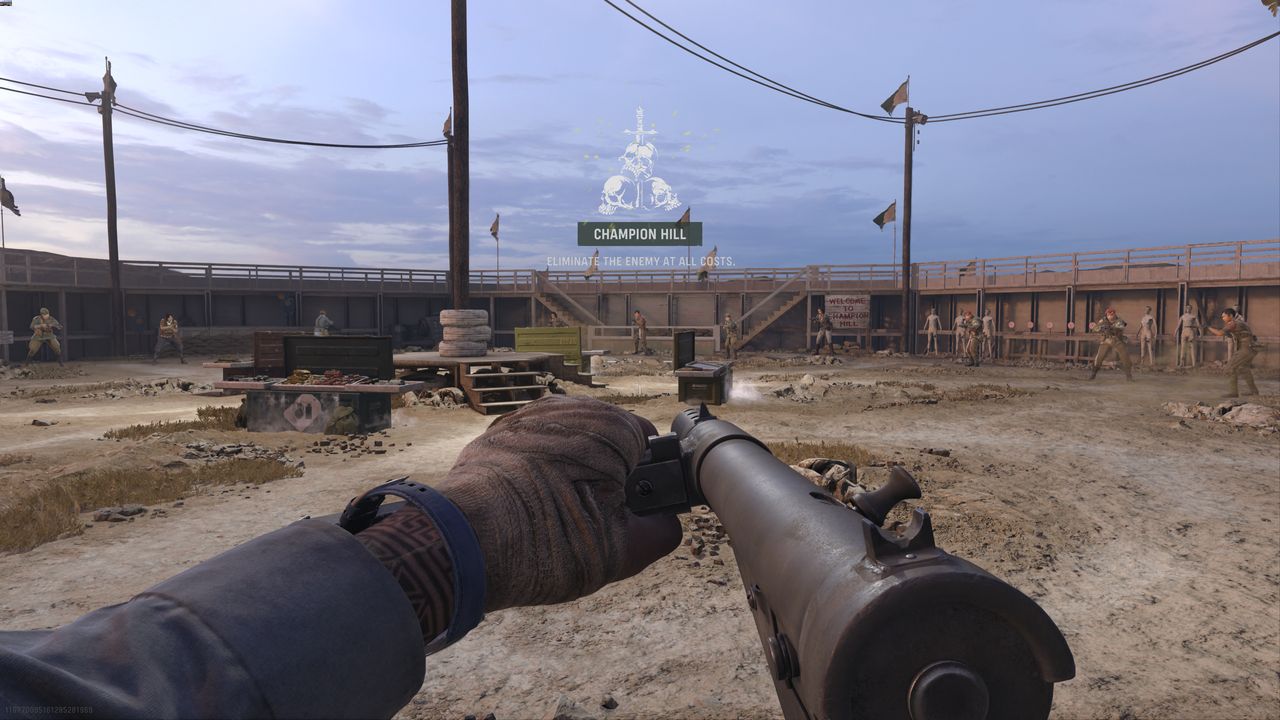 The beginning of a Champion Hill match in Call of Duty: Vanguard
