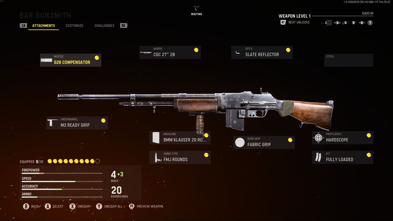 Best Vanguard BAR Loadout Attachments, Perks, Class Setup Attack of