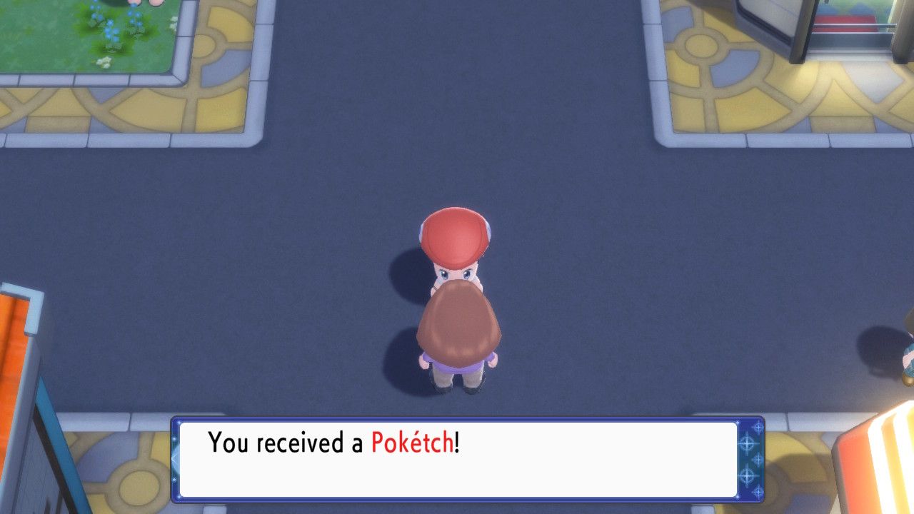 Obtaining the Pokétch in Pokémon Brilliant Diamond and Pokémon Shining Pearl