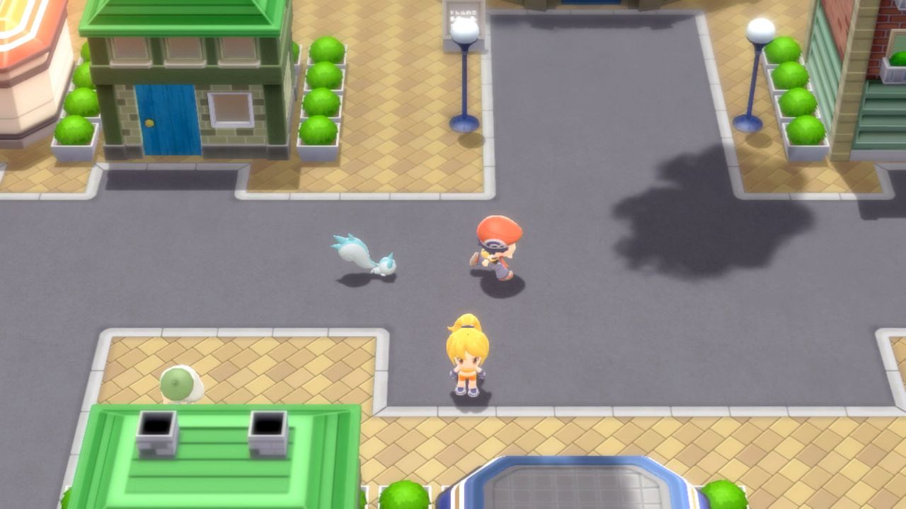 Walking with Pokémon in Pokémon Brilliant Diamond and Pokémon Shining Pearl