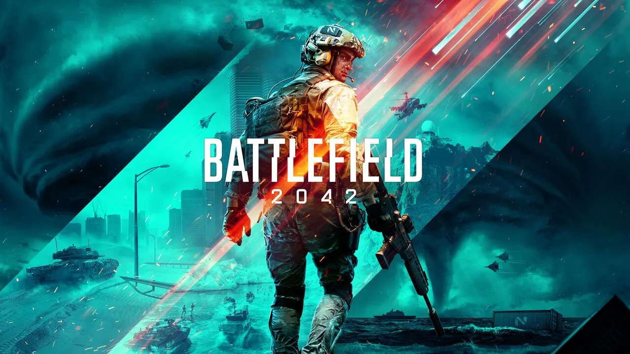 Official Battlefield 2042 cover image.