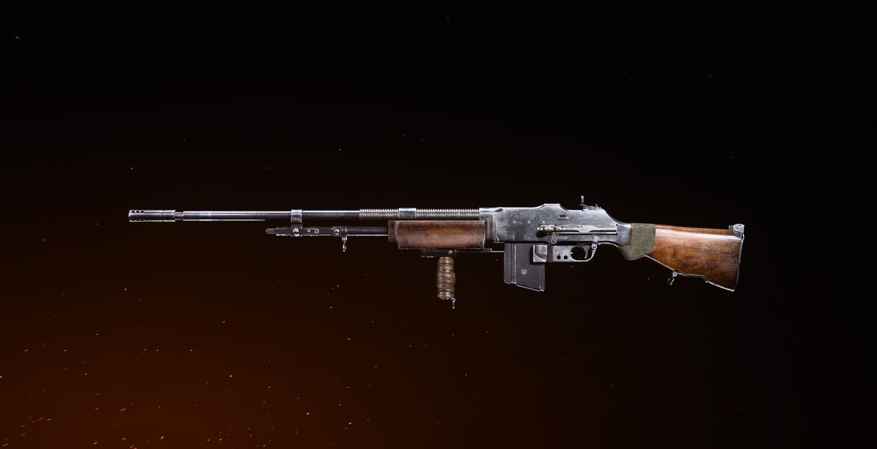 The BAR (browning assault rifle) In Call of Duty: Vanguard