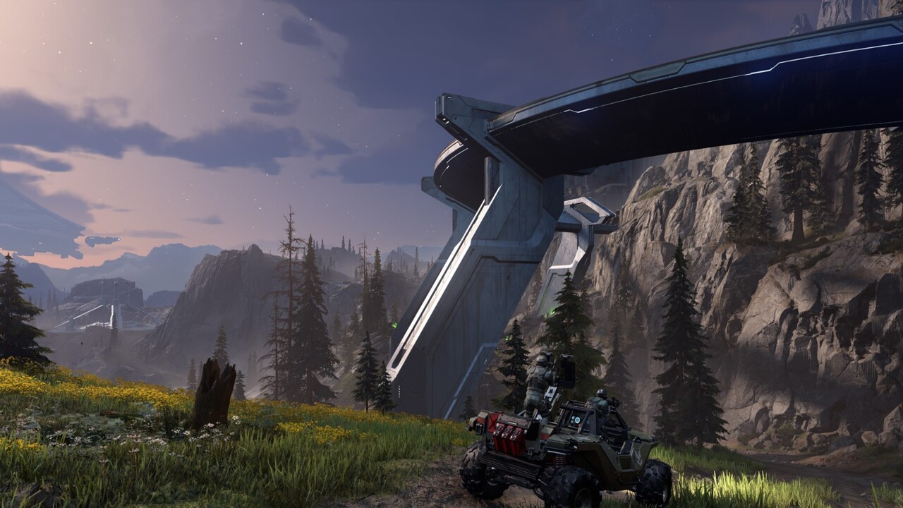Official press release Halo Infinite image.