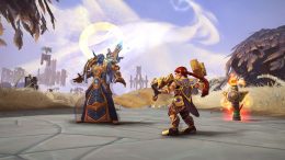 Players fighting in World of Warcraft Shadowlands 9.1.5