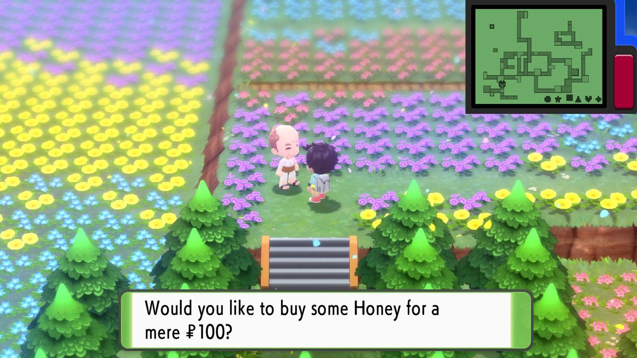 Pokémon BDSP Honey Tree Spawns All Honey Pokémon in Brilliant Diamond