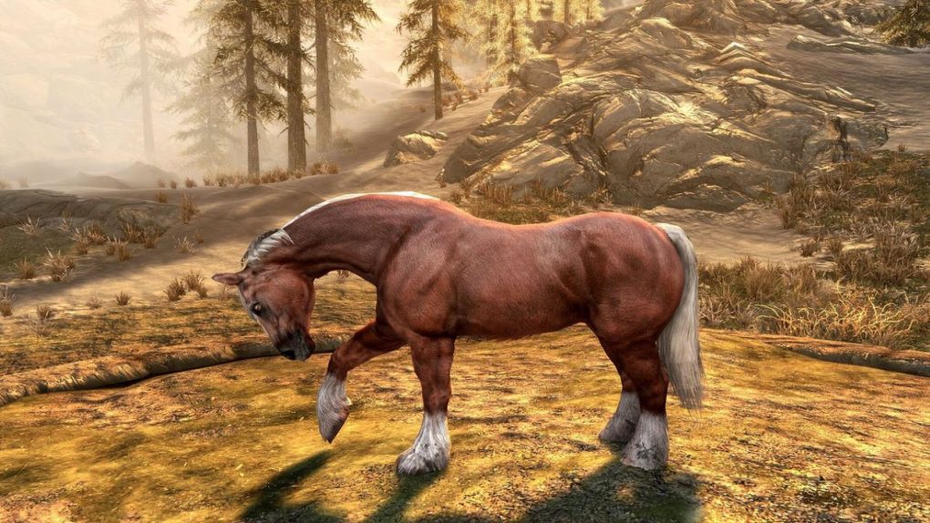 Skyrim Wild Horses How to Find and Tame Horses Attack of the Fanboy