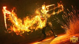 An image depicting Ghost Rider in Marvel's Midnight Suns