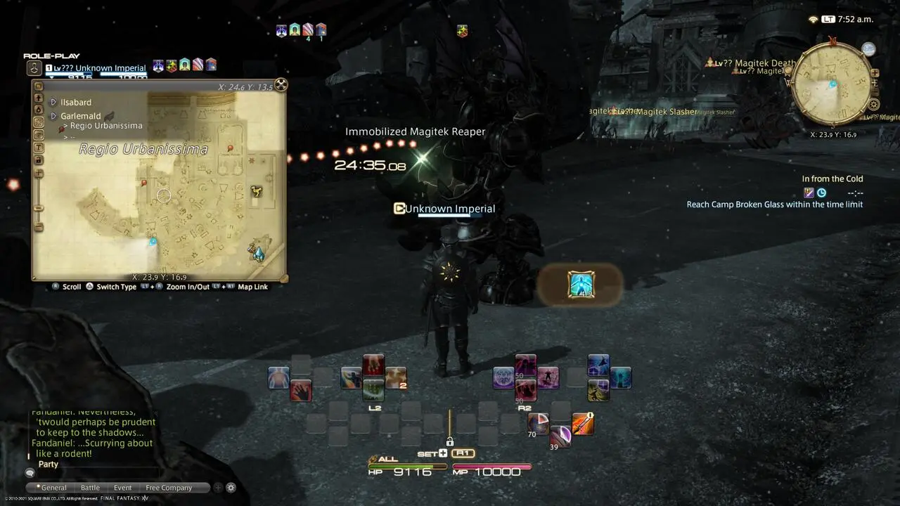 FFXIV-In-From-the-Cold-Immobilized-Magitek-Reaper
