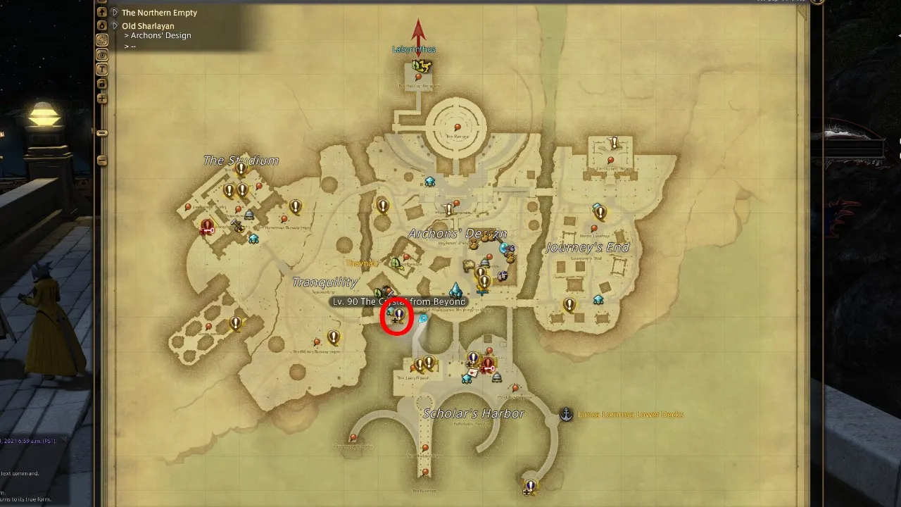 Final-Fantasy-XIV-Endwalker-Pandaemonium-Raid-Unlock-Location-Map