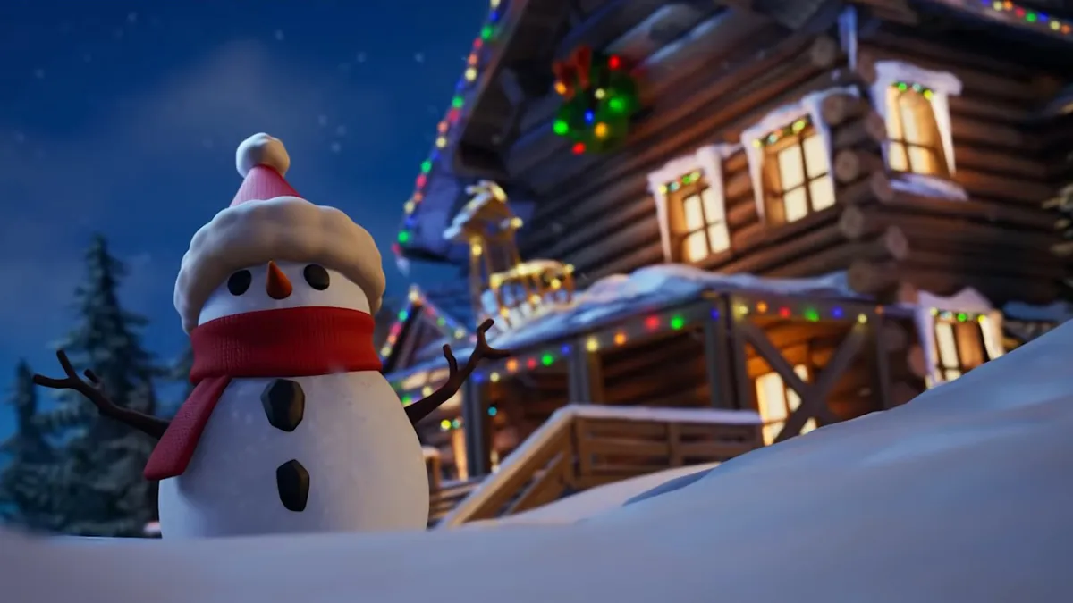 Fortnite Holiday Decorations