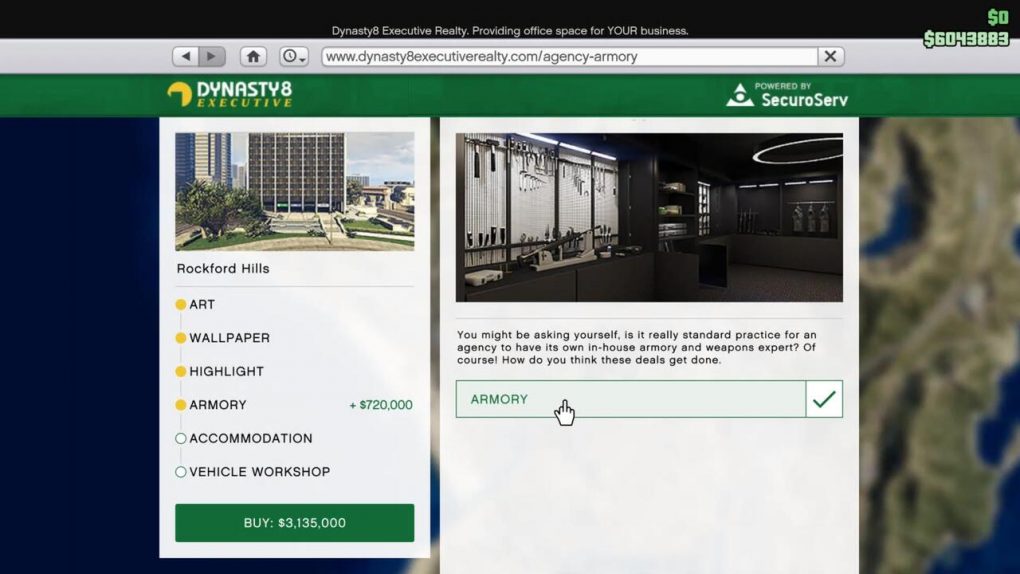 GTA Online Best Agency Upgrades Armory, Vehicle and More