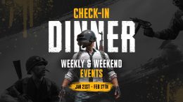 PUBG Check-In Dinner Event