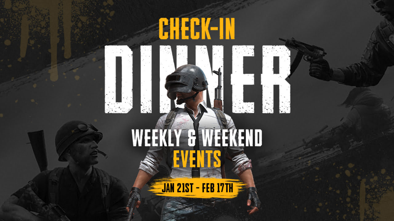 PUBG-Check-In-Dinner-Event