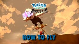 Pokemon Legends Arceus Fly