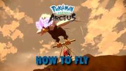 Pokemon Legends Arceus Fly