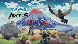 Official Pokemon Legends Arceus cover image.
