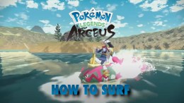 Pokemon Legends Arceus Surf