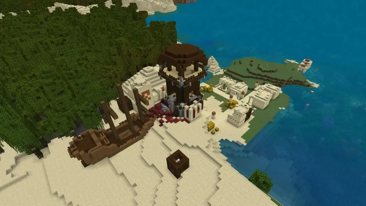 Shipwreck-Outpost-Best-Minecraft-Seeds-1