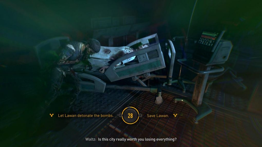 Dying Light 2 Let Lawan Detonate the Bombs or Save Lawan? Attack of