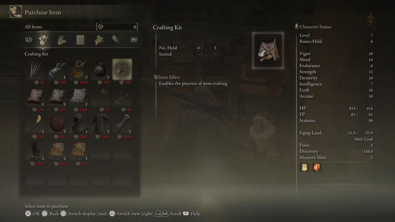 Elden Ring Crafting Kit How to Craft Items Attack of the Fanboy