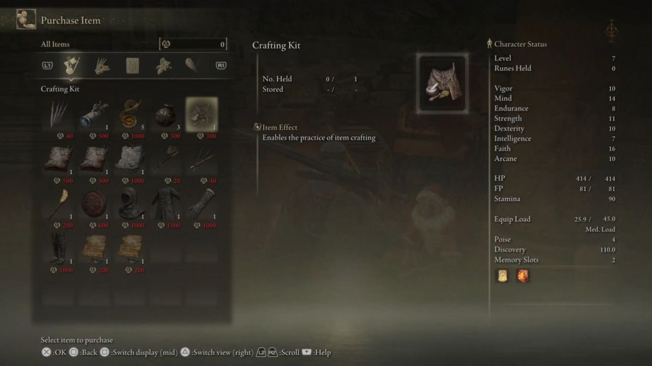 Elden Ring Crafting Kit How to Craft Items Attack of the Fanboy