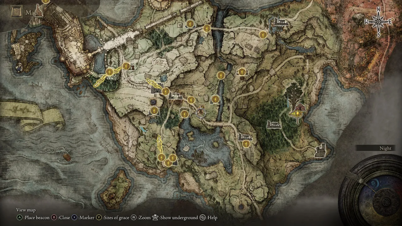 Elden Ring East and West Limgrave Map Fragments Attack of the Fanboy