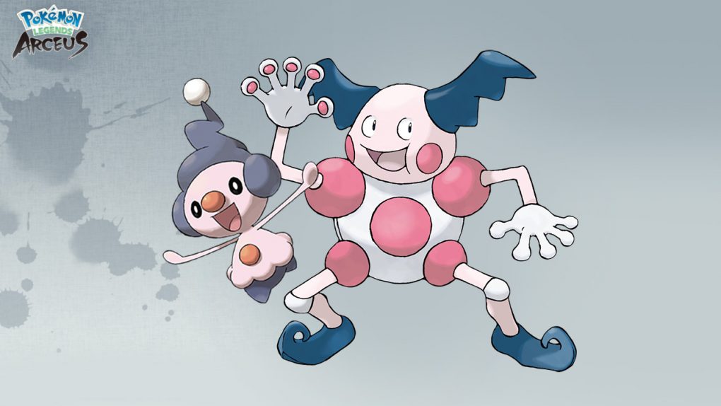Pokémon Legends Arceus How to Evolve Mime Jr. into Mr. Mime Attack