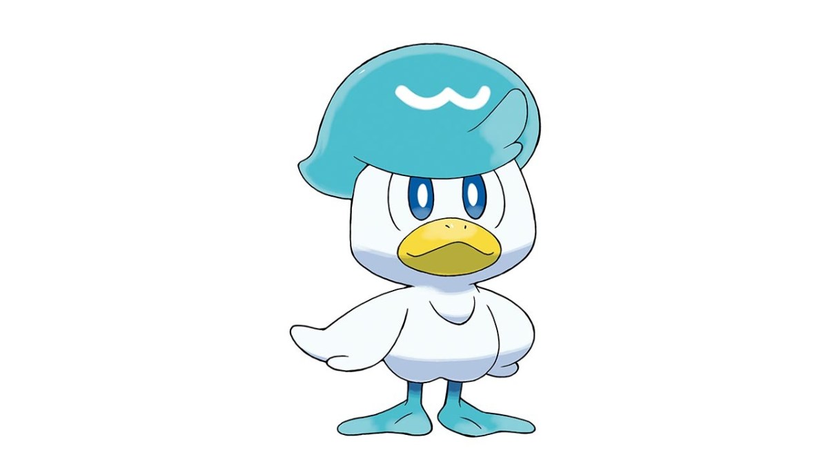 quaxly, the newest pokemon in pokemon scarlet and violet