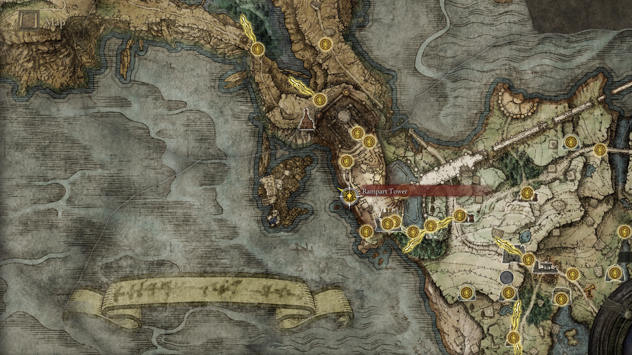 Elden-Ring-Rampart-Tower-Map
