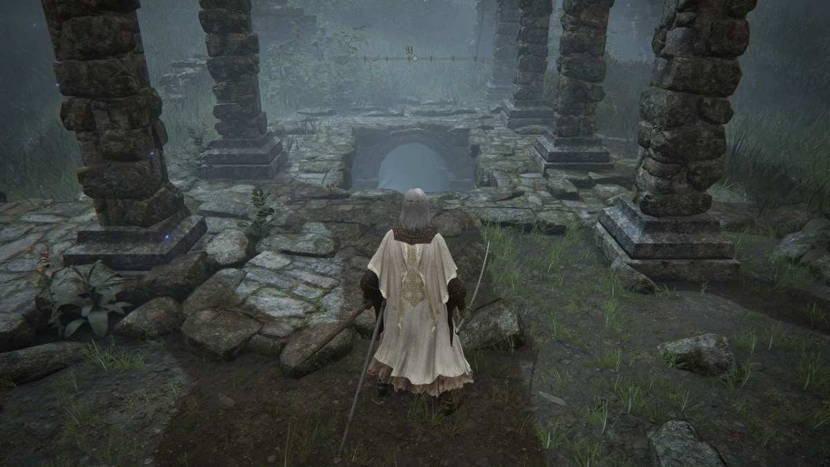 An Elden Ring screenshot depicting the location of Seluvis' Secret Puppet Room