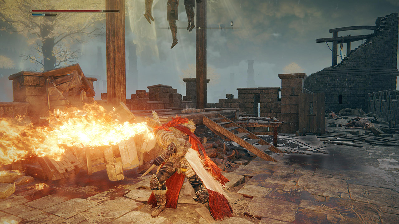 Elden Ring Steel Wire Torch Location How to Get Firebreather Torch