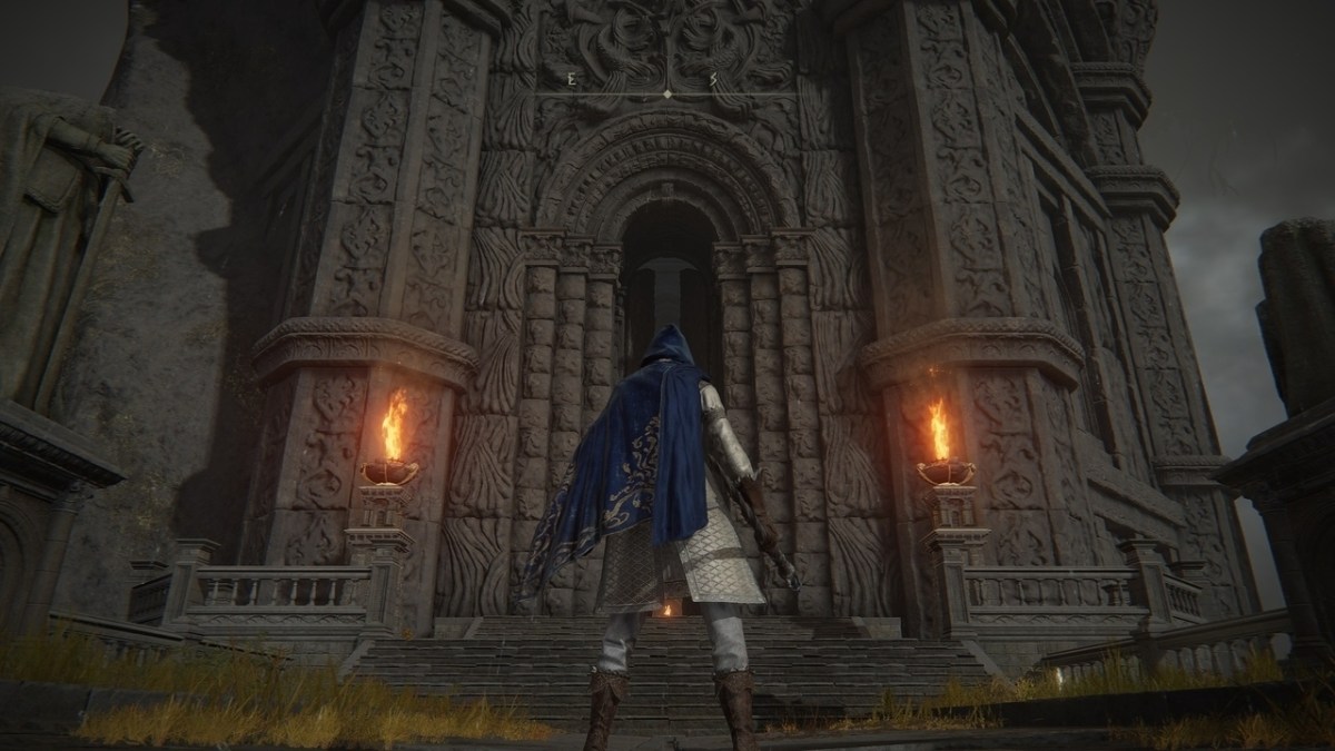 An in-game screenshot depicting where Morgott's Great Rune can be activated