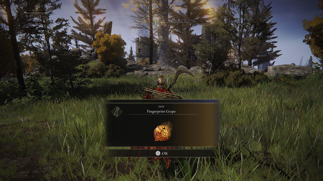 Elden Ring Where to Find a Fingerprint Grape Attack of the Fanboy