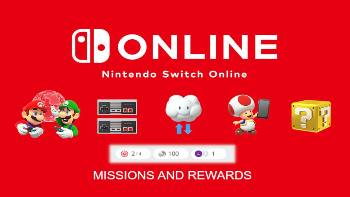 Nintendo Switch Online Missions and Rewards Guide