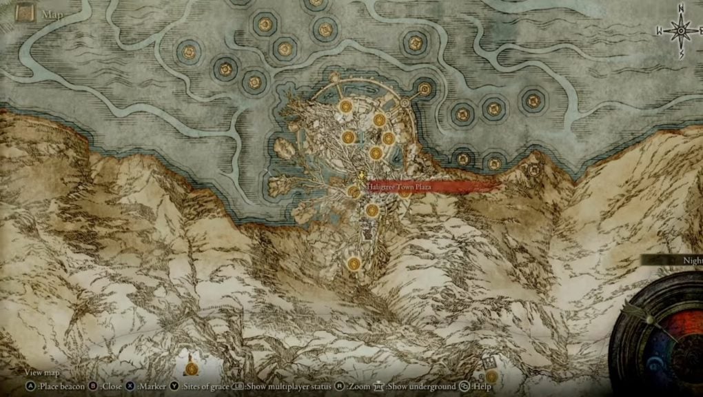 Elden Ring All 12 Ancient Dragon Smithing Stone Locations Attack Of   Haligtree Town Plaza 1020x576 