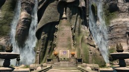 One of the Gods Statues in Final Fantasy XIV