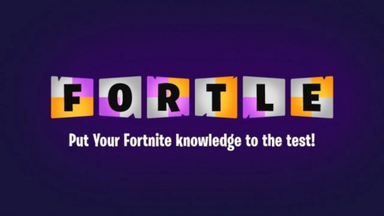 Fortle-Fortnite-Wordle