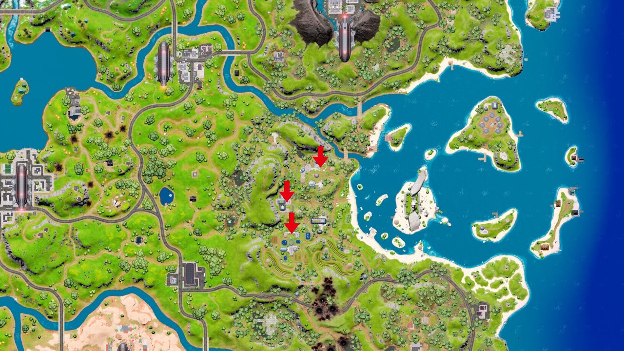 Fortnite Collect Omni Chips at Sanctuary All Locations Attack of the