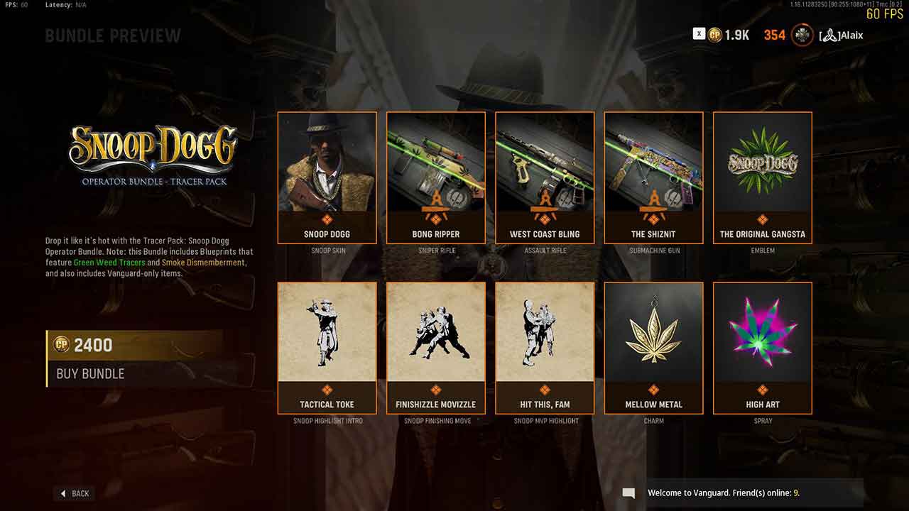 Snoop Dogg is Now Available in Warzone & Vanguard Here's How to Get Him ...